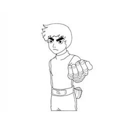 Rock Lee - Disegni da colorare gratuiti