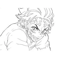 Tanjiro - Disegni da colorare gratuiti Tanjiro - Disegni da colorare gratuiti