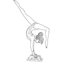 Disegno Ginnastica #192310 da stampare e colorare Disegno Ginnastica #192310 da stampare e colorare