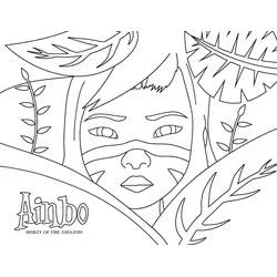 Ainbo, Principessa dell'Amazzonia - Disegni da colorare gratuiti Ainbo, Principessa dell'Amazzonia - Disegni da colorare gratuiti