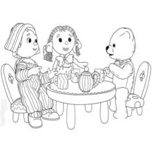 Andy Pandy - Disegni da colorare gratuiti Andy Pandy - Disegni da colorare gratuiti