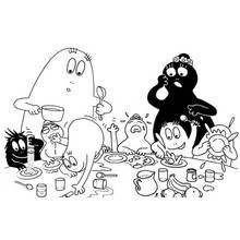 Barbapapa - Disegni da colorare gratuiti Barbapapa - Disegni da colorare gratuiti