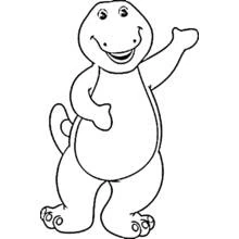 Disegno a tratto Barney e friends (Cartoni Animati e Serie Animate) #40937 da colorare gratis Disegno a tratto Barney e friends (Cartoni Animati e Serie Animate) #40937 da colorare gratis