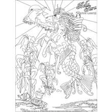 Bella Sara - Disegni da colorare gratuiti Bella Sara - Disegni da colorare gratuiti