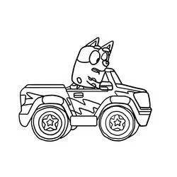 Bluey - Disegni da colorare gratuiti Bluey - Disegni da colorare gratuiti