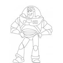 Buzz Lightyear of Star Command - Disegni da colorare gratuiti