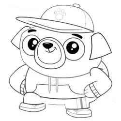 Chip e Potato - Disegni da colorare gratuiti Chip e Potato - Disegni da colorare gratuiti