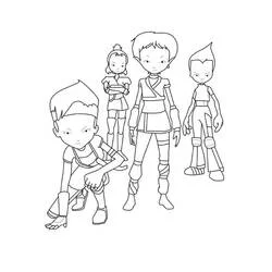 Code Lyoko - Disegni da colorare gratuiti Code Lyoko - Disegni da colorare gratuiti