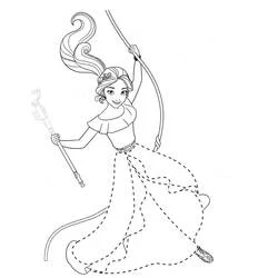 Elena di Avalor - Disegni da colorare gratuiti Elena di Avalor - Disegni da colorare gratuiti