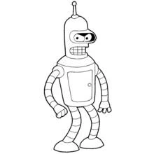 Futurama - Disegni da colorare gratuiti Futurama - Disegni da colorare gratuiti