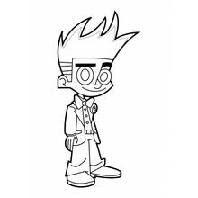 Johnny Test - Disegni da colorare gratuiti Johnny Test - Disegni da colorare gratuiti
