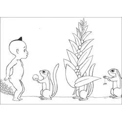 Kirikou - Disegni da colorare gratuiti Kirikou - Disegni da colorare gratuiti