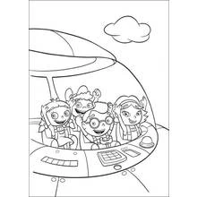 Little Einsteins - Disegni da colorare gratuiti Little Einsteins - Disegni da colorare gratuiti