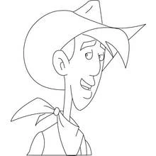 Lucky Luke - Disegni da colorare gratuiti Lucky Luke - Disegni da colorare gratuiti