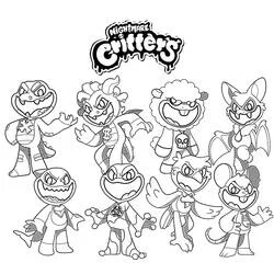 Disegno Nightmare Critters (Cartoni Animati e Serie Animate) #218809 da stampare e colorare
