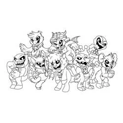 Nightmare Critters (Cartoni Animati e Serie Animate) da stampare #218823, ideale per bambini e adulti