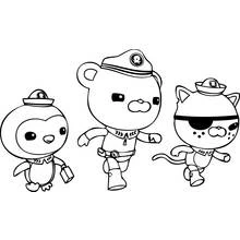 Octonauts - Disegni da colorare gratuiti Octonauts - Disegni da colorare gratuiti