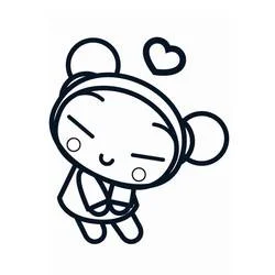Pucca - Disegni da colorare gratuiti Pucca - Disegni da colorare gratuiti