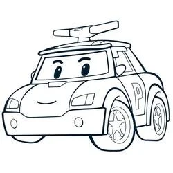 Robocar Poli - Disegni da colorare gratuiti Robocar Poli - Disegni da colorare gratuiti