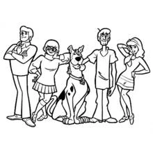 Scooby Doo - Disegni da colorare gratuiti Scooby Doo - Disegni da colorare gratuiti