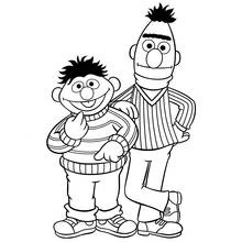 Sesame Street - Disegni da colorare gratuiti Sesame Street - Disegni da colorare gratuiti