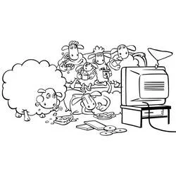 Shaun, Vita da Pecora - Disegni da colorare gratuiti Shaun, Vita da Pecora - Disegni da colorare gratuiti