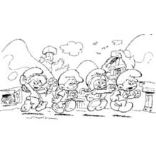 Smurfs - Disegni da colorare gratuiti Smurfs - Disegni da colorare gratuiti