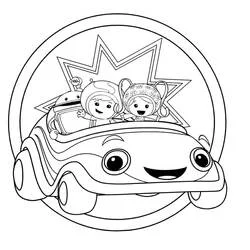 Team Umizoomi - Disegni da colorare gratuiti Team Umizoomi - Disegni da colorare gratuiti