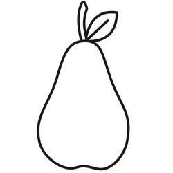 Pera - Disegni da colorare gratuiti