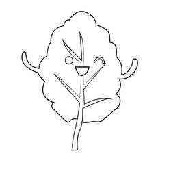 Disegno Spinaci sorridenti con braccia da colorare Disegno Spinaci sorridenti con braccia da colorare