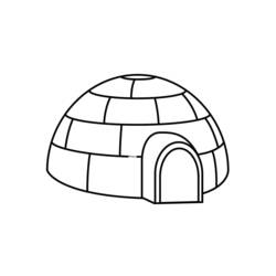 Igloo - Disegni da colorare gratuiti Igloo - Disegni da colorare gratuiti