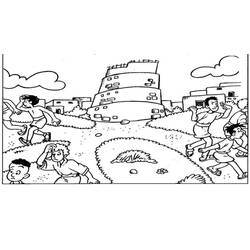 Torre di Babele - Disegni da colorare gratuiti Torre di Babele - Disegni da colorare gratuiti