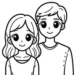 Mamma e Papà - Disegni da colorare gratuiti Mamma e Papà - Disegni da colorare gratuiti