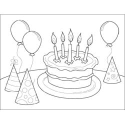 Anniversario - Disegni da colorare gratuiti