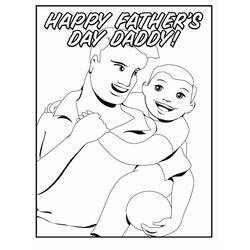 Festa del Papà - Disegni da colorare gratuiti