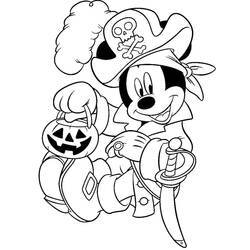 Halloween Disney - Disegni da colorare gratuiti