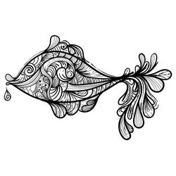 Pesce d'Aprile - Disegni da colorare gratuiti