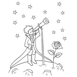 Il Piccolo Principe - Disegni da colorare gratuiti Il Piccolo Principe - Disegni da colorare gratuiti