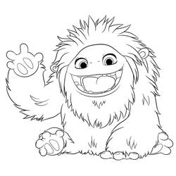 Abominevole - Disegni da colorare gratuiti