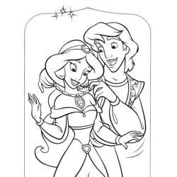 Aladdin - Disegni da colorare gratuiti