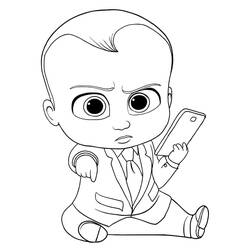 Baby Boss - Disegni da colorare gratuiti