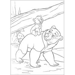 Brother Bear - Disegni da colorare gratuiti