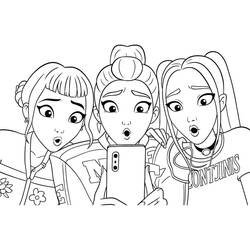 Cacciatori di Demoni KPop - Disegni da colorare gratuiti
