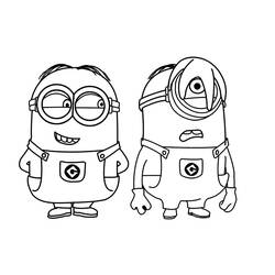 Despicable Me - Disegni da colorare gratuiti