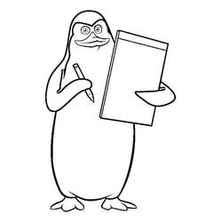 I Pinguini di Madagascar - Disegni da colorare gratuiti