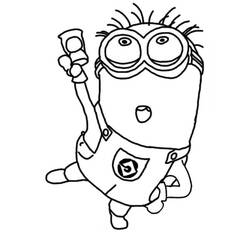 Minions - Disegni da colorare gratuiti