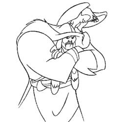 Disegno Shan Yu con le braccia incrociate e il falco sull'elmo da colorare Disegno Shan Yu con le braccia incrociate e il falco sull'elmo da colorare