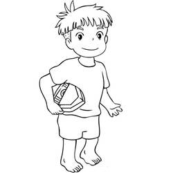 Ponyo - Disegni da colorare gratuiti