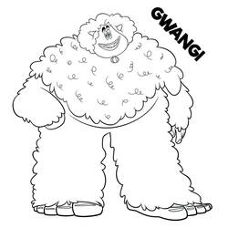 Smallfoot - Disegni da colorare gratuiti