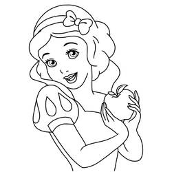 Snow White - Disegni da colorare gratuiti